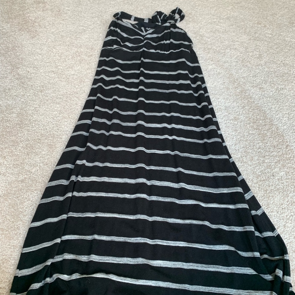 Striped maxi